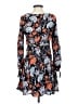 Ecote 100% Rayon Print Blue Casual Dress Size 4 - photo 2