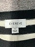 Evereve Stripes Black Pullover Sweater Size S - photo 6