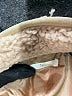 Nia 100% Polyester Solid Tan Faux Fur Jacket Size M - photo 6