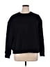 Athletic Works Solid Black Sweatshirt Size XL - photo 1