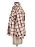 Zara Plaid Ivory Long Sleeve Button-Down Shirt Size XS - photo 5