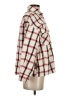 Zara Plaid Ivory Long Sleeve Button-Down Shirt Size XS - photo 4