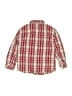 DKNY Plaid Red Long Sleeve Button-Down Shirt Size 4T - photo 2
