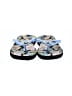 Unbranded Tropical Blue Flip Flops Size 6 - photo 2