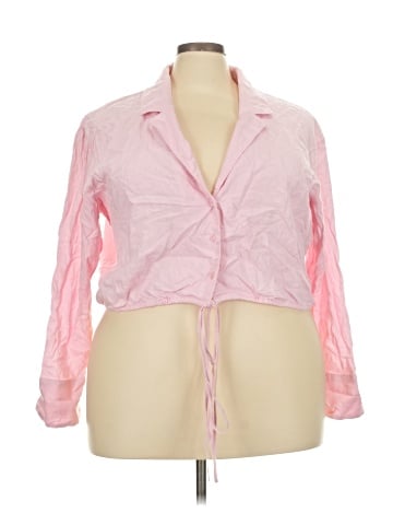 Open Edit Long Sleeve Blouse (view 1)