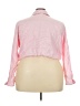 Open Edit Pink Long Sleeve Blouse Size 3X - photo 2