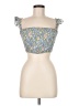 AaKaa 100% Rayon Blue Sleeveless Blouse Size M (estimated) - photo 1