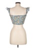 AaKaa 100% Rayon Blue Sleeveless Blouse Size M (estimated) - photo 2