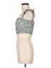 AaKaa 100% Rayon Blue Sleeveless Blouse Size M (estimated) - photo 5