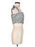 AaKaa 100% Rayon Blue Sleeveless Blouse Size M (estimated) - photo 4