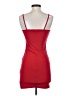 Shein Solid Red Cocktail Dress Size 4 - photo 2