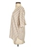 BKE Tan Short Sleeve Top Size S - photo 5