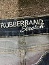 Rubberband Solid Blue Jeans Size 26 waist - photo 3