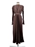 L'IDÉE 100% Polyester Brown Cocktail Dress Size 6 - photo 1