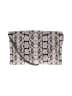 A New Day 100% Plastic Animal Print Gray Ivory Crossbody Bag One size - photo 1