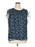 Vince Camuto 100% Polyester Blue Sleeveless Blouse Size 1X - photo 1