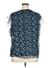 Vince Camuto 100% Polyester Blue Sleeveless Blouse Size 1X - photo 2