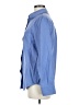 Unbranded Blue Long Sleeve Button-Down Shirt Size M - photo 5