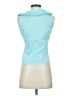 Samuel Dong Blue Sleeveless Blouse Size XS - photo 2