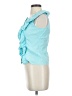 Samuel Dong Blue Sleeveless Blouse Size XS - photo 5