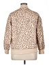 Chic Wish 100% Polyester Animal Print Tan Sweatshirt Size L - photo 2