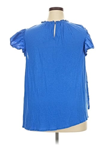 Lane Bryant Short Sleeve Blouse (view 2)