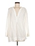 BCBGMAXAZRIA Ivory Long Sleeve Blouse Size M - photo 1