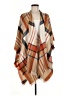 Unbranded Plaid Brown Tan Wrap One size - photo 1