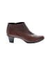 Munro American 100% Leather Brown Ankle Boots Size 7 - photo 1