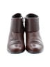 Munro American 100% Leather Brown Ankle Boots Size 7 - photo 2