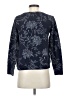 Ann Taylor LOFT Paisley Blue Pullover Sweater Size XS - photo 2
