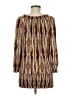 New Directions Brown Long Sleeve Blouse Size M - photo 2