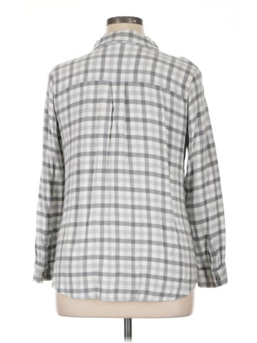 Christopher & Banks Long Sleeve Button-Down Shirt (view 2)