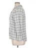 Christopher & Banks 100% Rayon Plaid Gray Long Sleeve Button-Down Shirt Size XL - photo 5