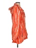 Tart Collections 100% Nylon Tie-dye Orange Raincoat Size XS - photo 4