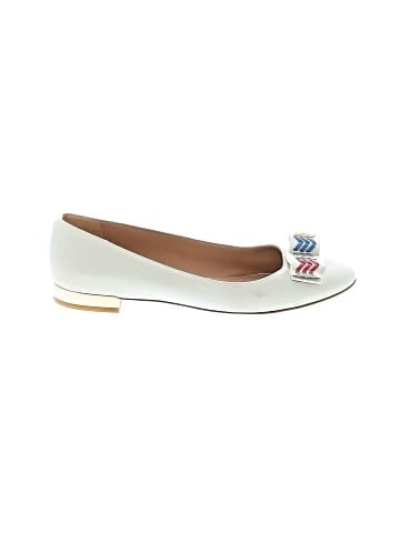 Salvatore Ferragamo Leather Flats (view 1)