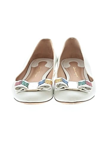 Salvatore Ferragamo Leather Flats (view 2)