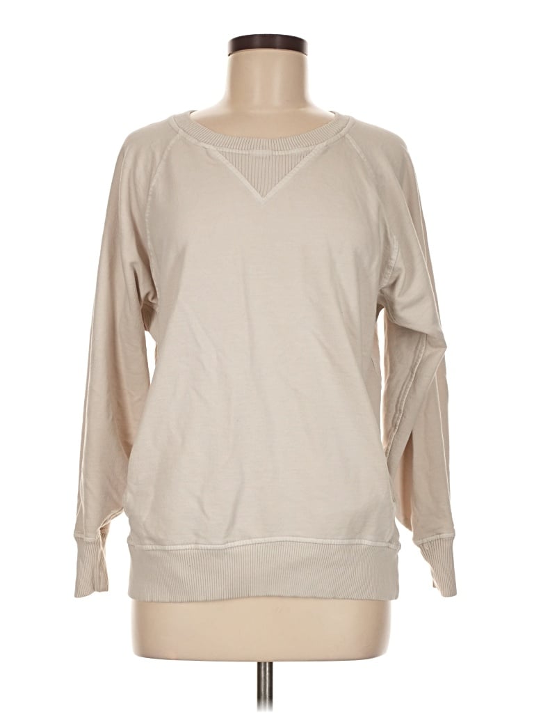 Pre-owned Zenana Sweatshirt In Brown