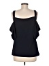 Jason Wu 100% Polyester Black Sleeveless Blouse Size 8 - photo 2