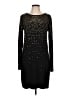 Gianni Bini Stars Black Cocktail Dress Size L - photo 1