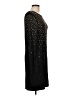 Gianni Bini Stars Black Cocktail Dress Size L - photo 4