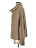 Peruvian Connection Tweed Tan Turtleneck Sweater Size XS - photo 5