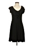 En Focus Studio Solid Black Casual Dress Size 4 - photo 1