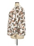 Como Blu Floral Ivory 3/4 Sleeve Blouse Size 3X - photo 5