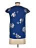 Alex & Parker 100% Polyester Blue Short Sleeve Blouse Size S - photo 2