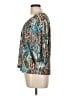 Assorted Brands Teal 3/4 Sleeve Blouse Size L - photo 5