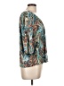Assorted Brands Teal 3/4 Sleeve Blouse Size L - photo 4