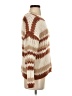 Bibi 100% Polyester Stripes Brown Pullover Sweater Size S - photo 4