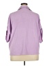 GeeGee Purple 3/4 Sleeve Button-Down Shirt Size 2X - photo 2