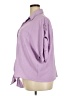 GeeGee Purple 3/4 Sleeve Button-Down Shirt Size 2X - photo 5